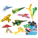 Kit de bricolage pliable pour six avions
