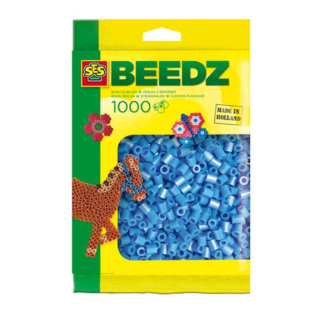 Ses perles thermocollantes - bleues, 1000pcs.