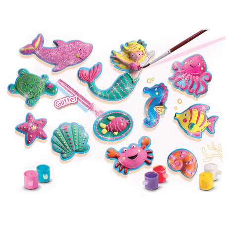Ses creative ses moulage et peinture - figures océaniques