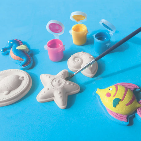 Ses creative ses moulage et peinture - figures océaniques