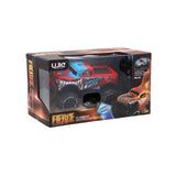 Voiture radiocommandée éclairée speed 4 assortis | 2 pièces