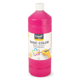 Peinture gouache Creall cyclamen 1 litre - peinture scolaire pour enfants et adultes.