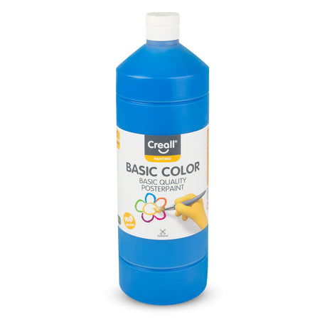 Peinture scolaire Creall bleu, 1 litre