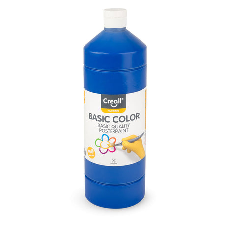 Peinture scolaire Creall bleu royal, 1 litre