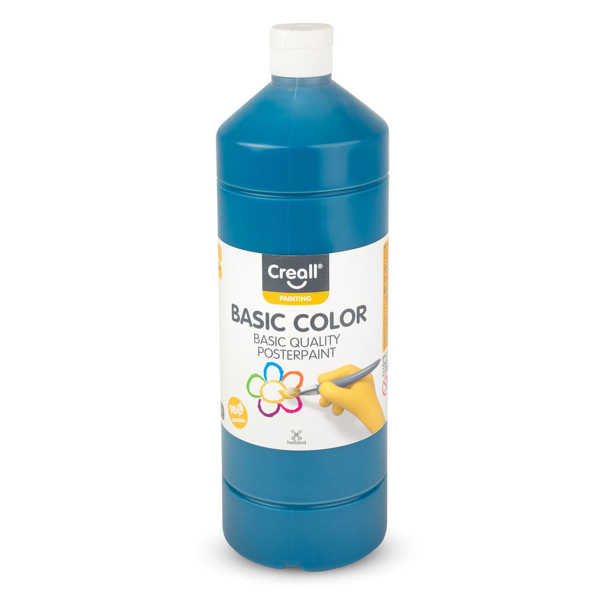 Peinture scolaire Creall turquoise, 1 litre
