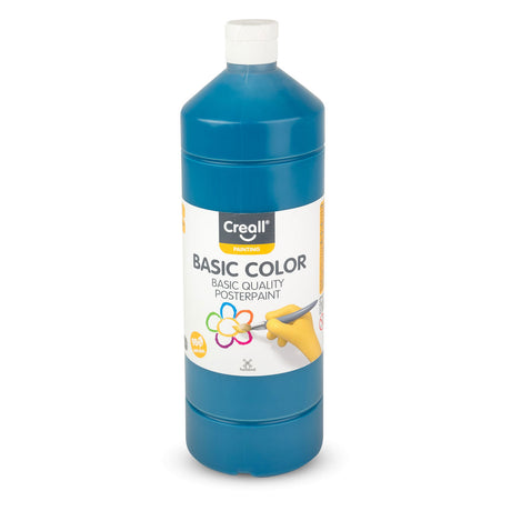 Peinture scolaire Creall turquoise, 1 litre
