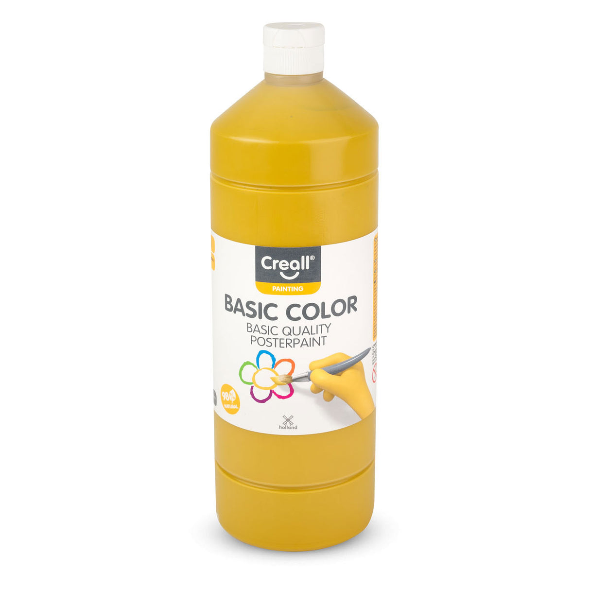 Peinture scolaire Creall ocre, 1 litre