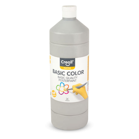 Peinture scolaire Creall grise, 1 litre