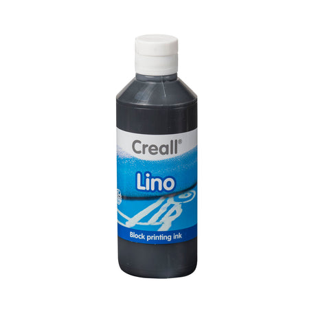 Creall peinture pour impression sur bloc lino noir, 250ml