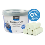 Creall argile supersoft blanche, 1750gr.