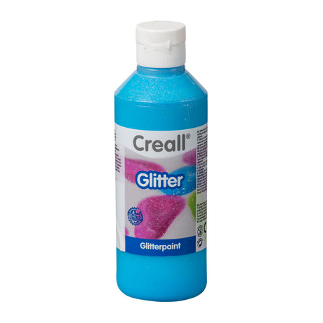 Peinture pailletée Creall bleu, 250ml