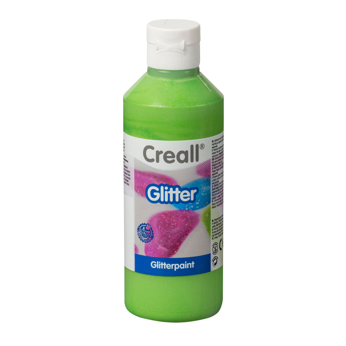 Peinture pailletée Creall vert, 250ml