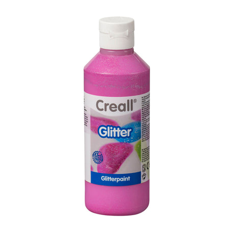 Creall peinture pailletée rose, 250ml