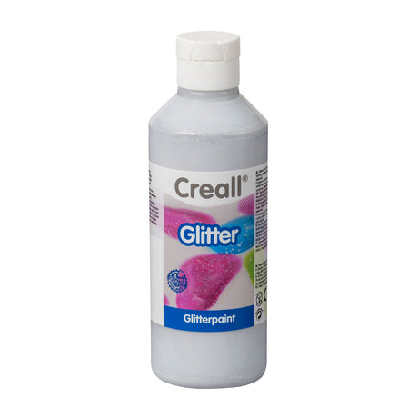 Creall peinture pailletée argent, 250ml