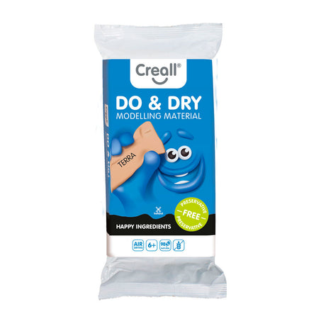 Creall do pâte à modeler sèche sans conservation terra, 500gr.