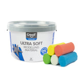 Creall couleur argile ultra douce - 5 couleurs d'argile - 1100 gr.
