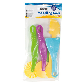 Creall outils d'argile 5 pièces en plastique