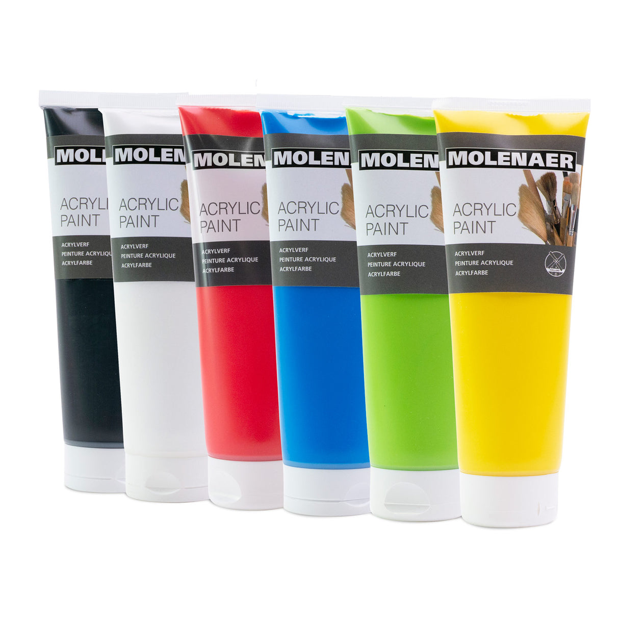 Molenaer Acrylverf, 6x250ml