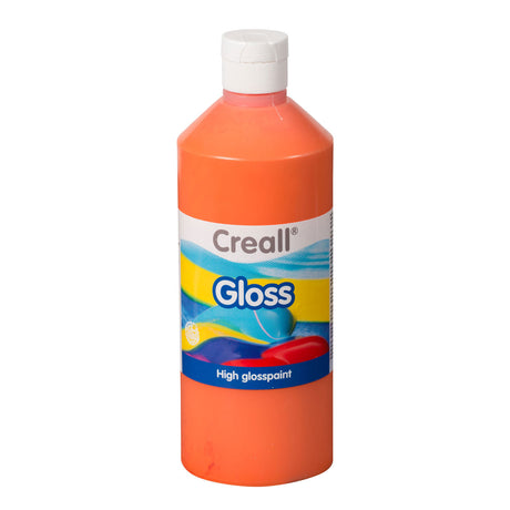 Creall Gloss Gloss Paint Orange, 500 ml