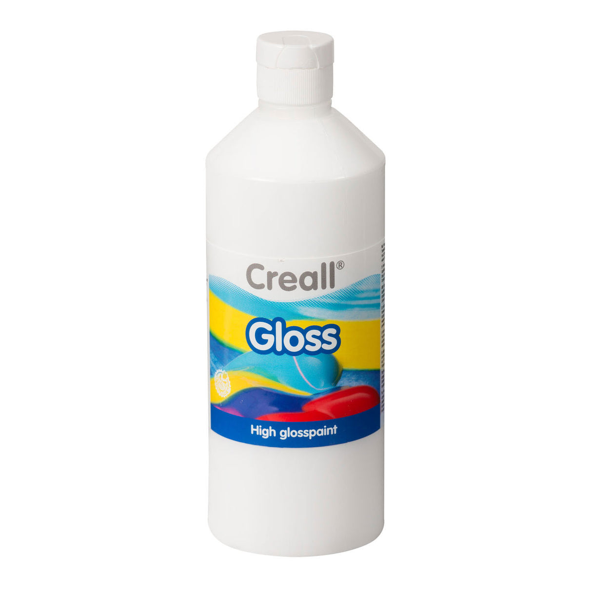 Creall Gloss Gloss Paint White, 500 ml