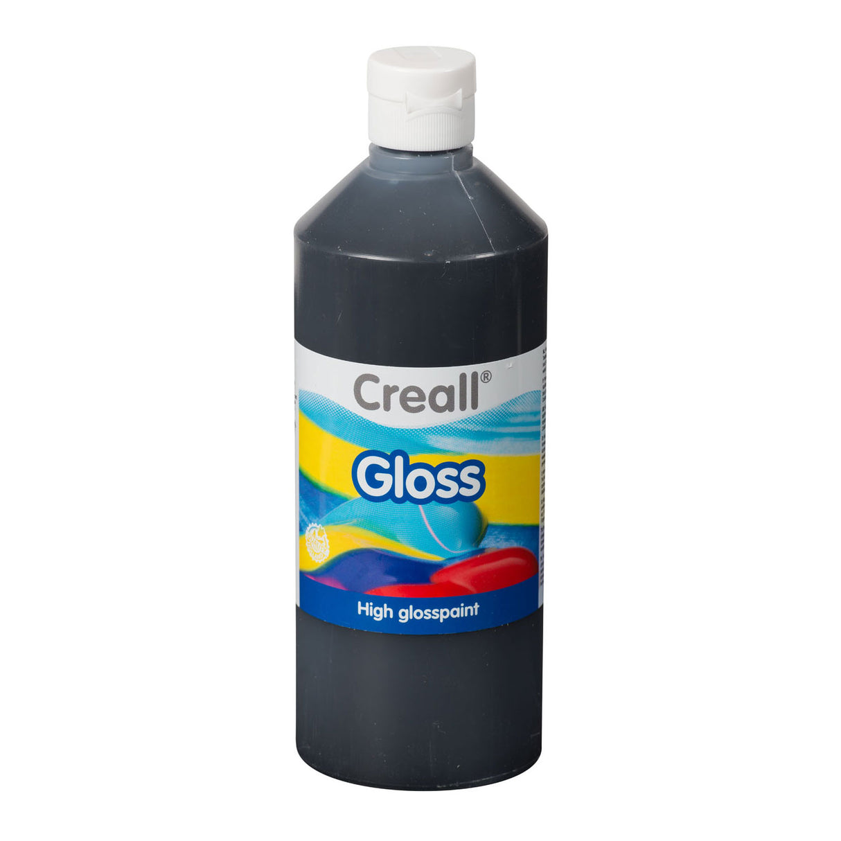 Creall sijaj sijajne barve črna, 500ml