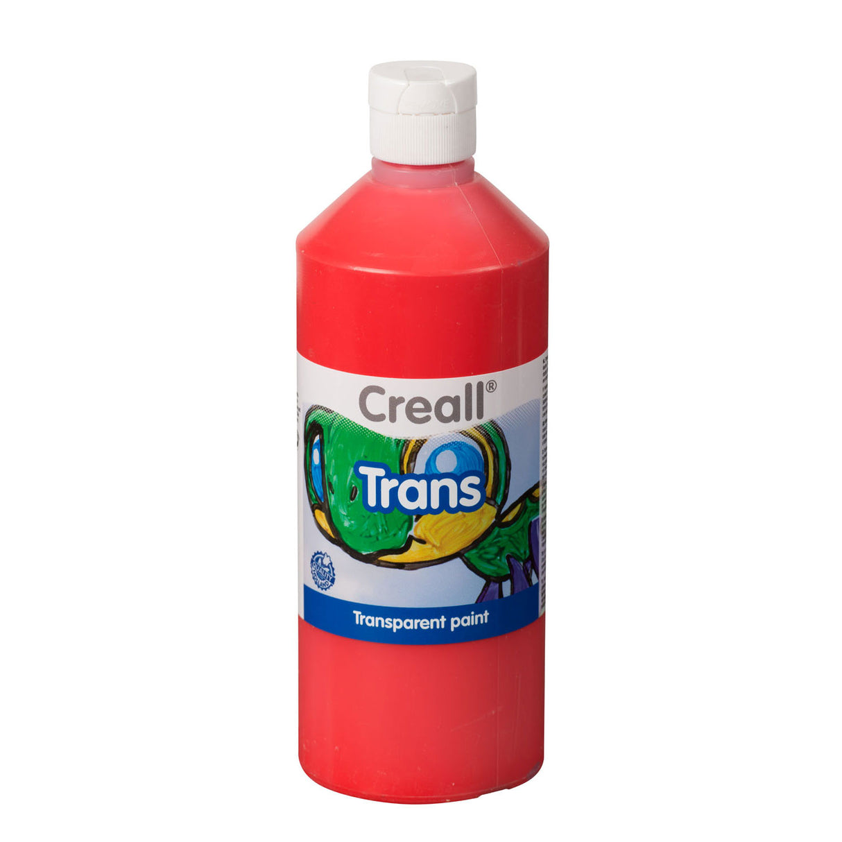 Creall Transparent maling rød, 500 ml