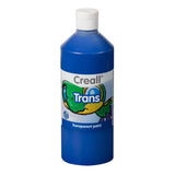 CreAll transparent färgblått, 500 ml