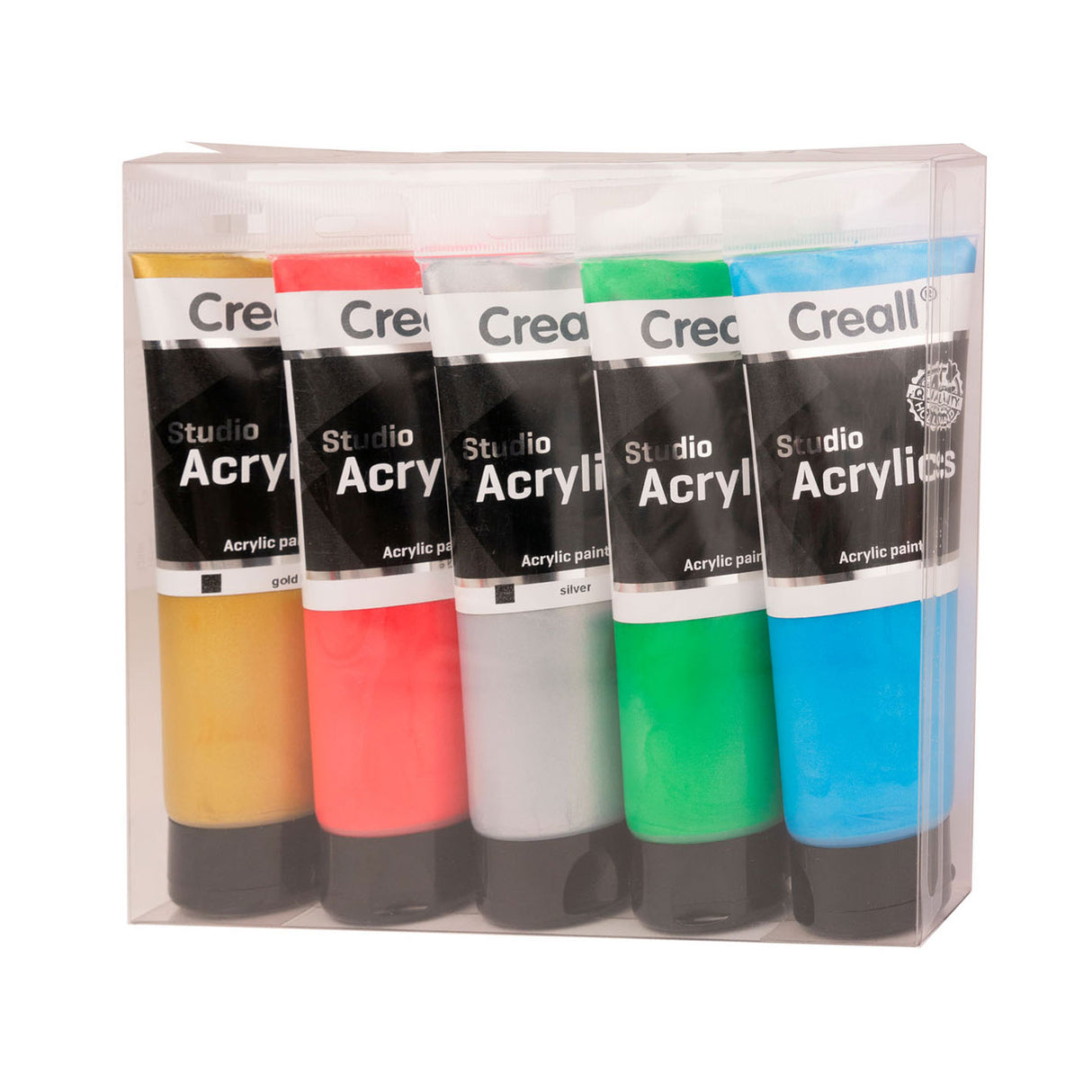 Creall Studio Acrylic Paint Metallic, 5x120 ml