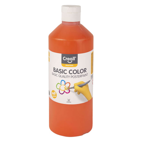 Peinture scolaire Creall orange - 500ml