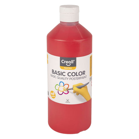 Peinture scolaire Creall rouge clair - 500ml