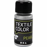 Colory Company Couleur textile de couverture de peinture textile - Perle d'argent, 50 ml