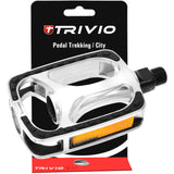 Trivio - pédales de trekking antidérapantes argent