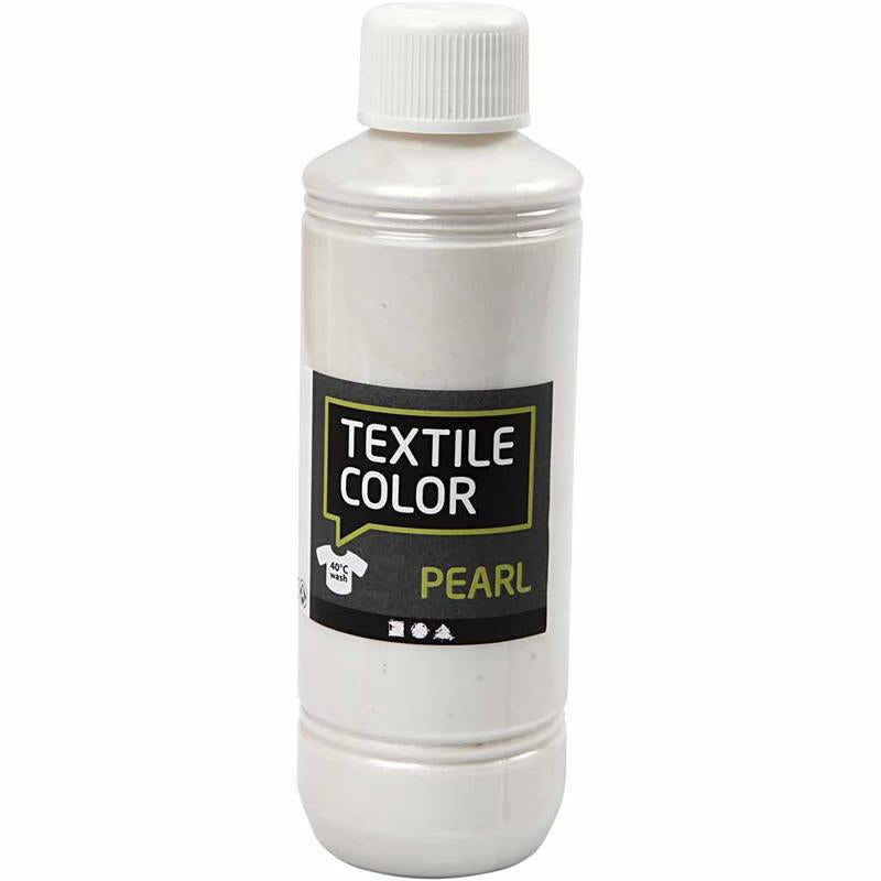 Colory Company Couleur textile de couverture de peinture textile - Perle de base, 250 ml