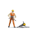 Bruder 60020 ouvrier du bâtiment avec accessoires