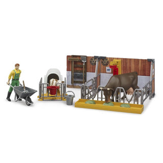 Véhicule agricole modèle prêt à l'emploi Bruder (maquette)