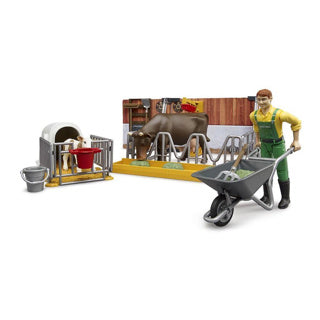 Véhicule agricole modèle prêt à l'emploi Bruder (maquette)