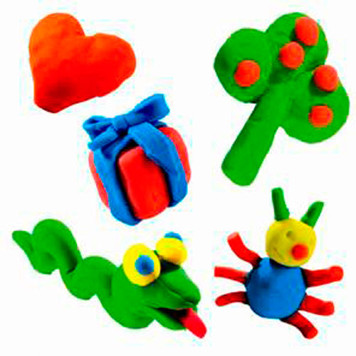 Ses creative ses éco argile - 4 pots en argile