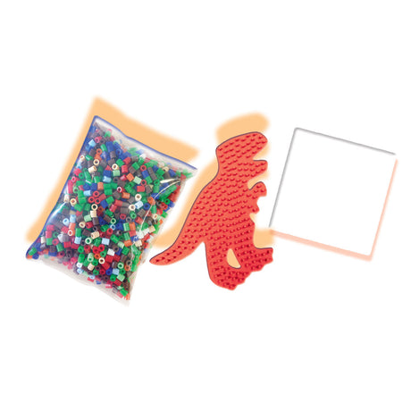 Ses perles thermocollantes t-rex