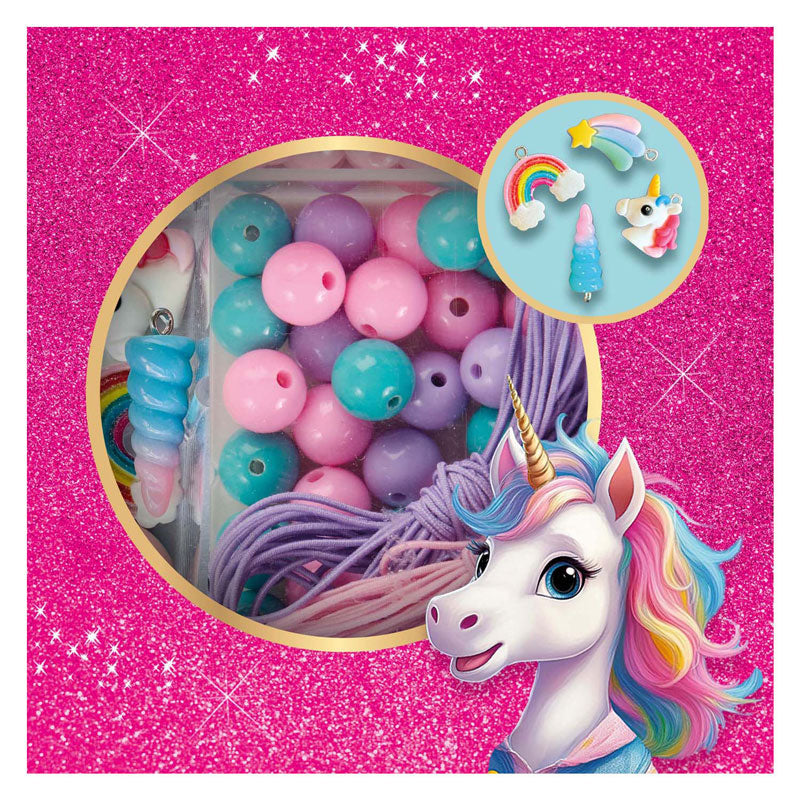 Parure de bijoux Ses perles - licorne