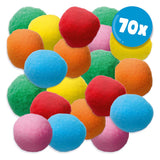 Ses creative 02405 - beaucoup de boules anti-éclaboussures - 70 ballons d'eau réutilisables dans un seau - utilisez le seau pour remplir vos boules d'eau