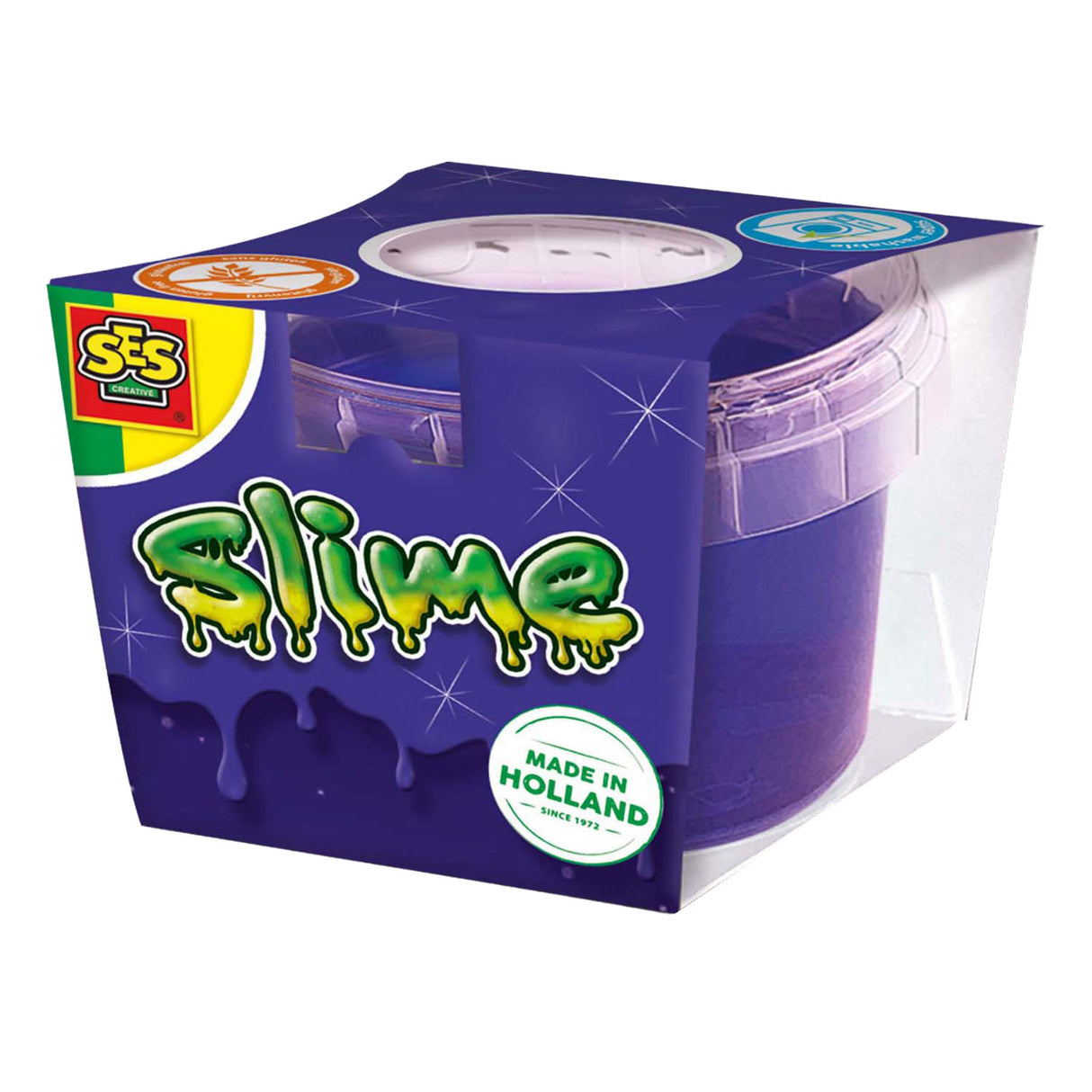 Ses slime - paillettes violettes 140g