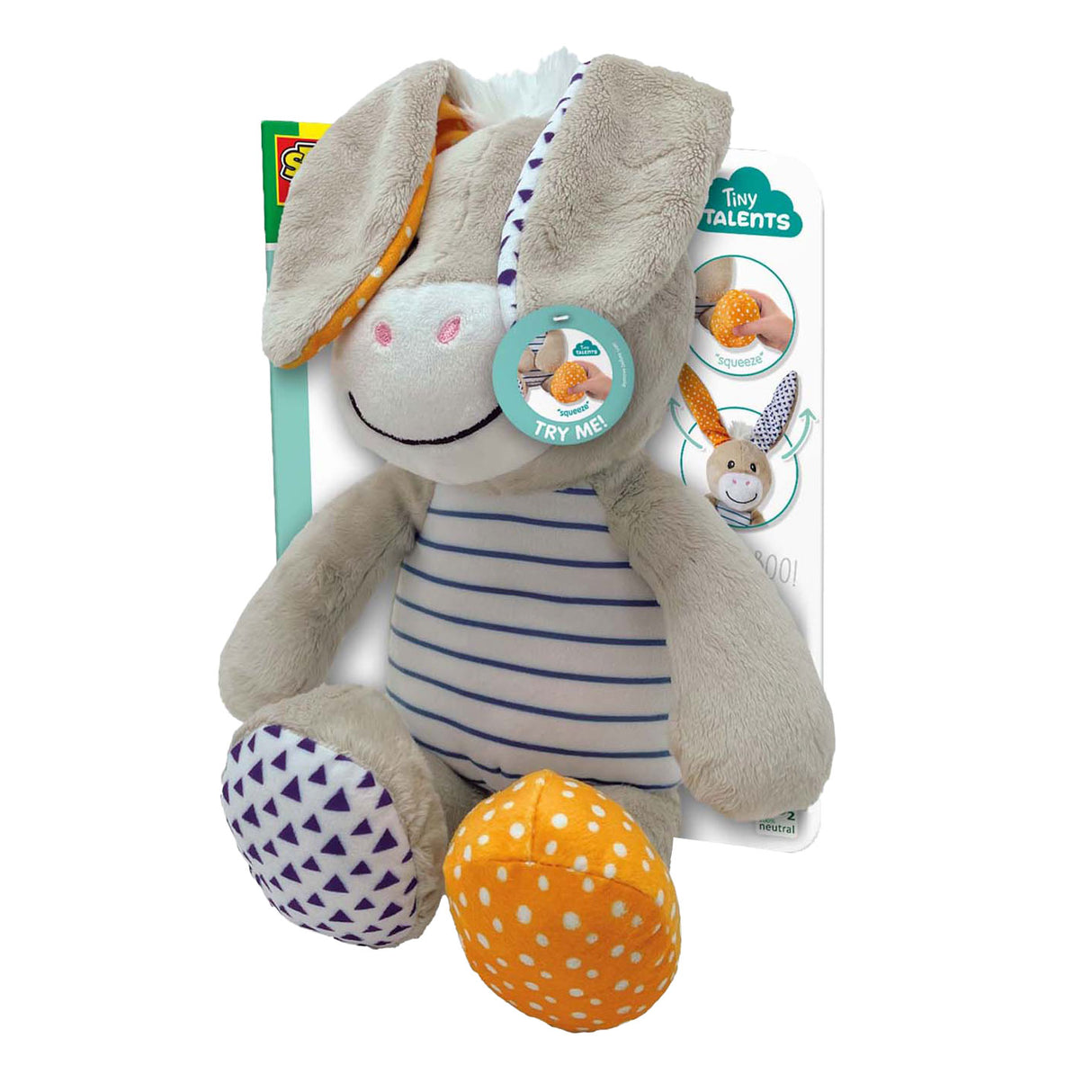 Ses peluche coucou - âne