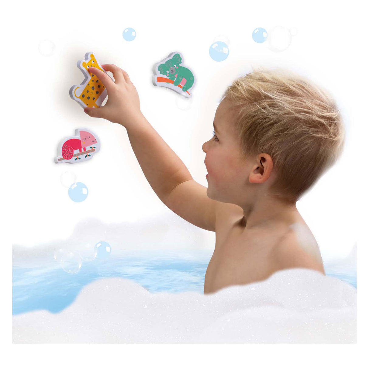 Ensemble de jeu pour le bain, six