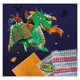 Six dragons métalliques