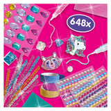 Méga boîte artisanale à paillettes Ses
