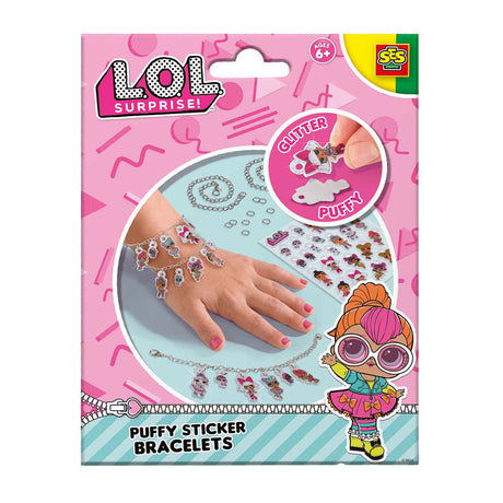 Ses m.o.l. bracelets autocollants gonflés