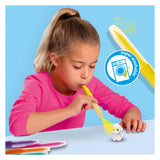 Stylos aérographe Ses Blow - Animaux de safari, 6 pcs.