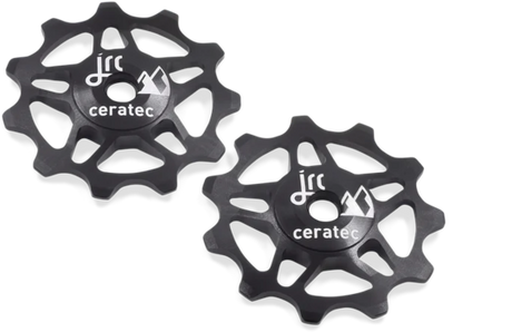Jrc - paire de roues avec dérailleur en céramique 11t noir