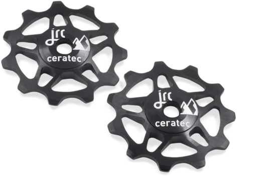 Jrc - paire de roues avec dérailleur en céramique 11t noir
