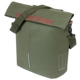 Basil sac city shopper vert | crochets micro | 16l